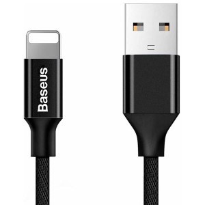 کابل شارژ لایتنینگ بیسوس Baseus Yiven cable CALYW-C01 به طول 3 متر و توان 1.5 آمپر