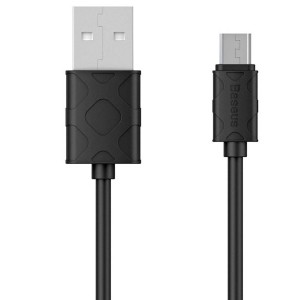 کابل شارژ میکرو یو اس بی بیسوس Baseus Yaven Cable CAMUN-01 به توان 2.1 آمپر و طول 1 متر