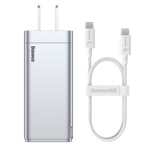 شارژر دیواری فست شارژ سه پورت TZCCGAN2P-0S	Baseus GaN2 Pro Quick Charger 2C+U CN با توان 65 وات