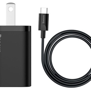 شارژر دیواری سریع بیسوس Baseus Super Si Quick Charger 1C US TZCCSUP-M01به توان 25 وات