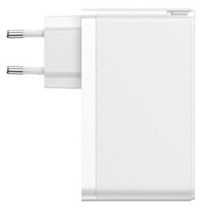 شارژر دیواری سریع بیسوس Baseus GaN2 Pro Quick Charger 2C+U 120W US CCGAN-J01 به توان 120 وات