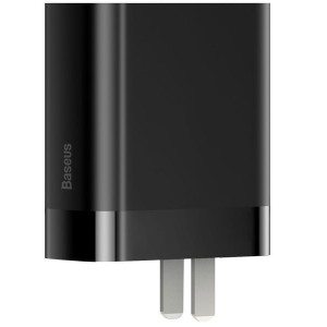 شارژر دیواری با چهار پورت بیسوس Baseus Mirror Lake Digital Display 4USB Travel Charger (CN) CCJMHB-A01 به توان 30 وات