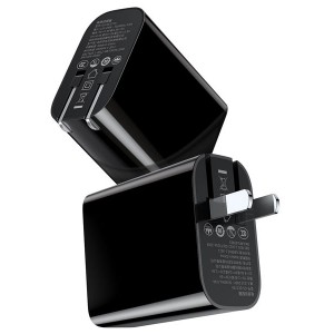 شارژر دیواری سریع بیسوس Baseus Speed Huawei super charge 22.5W single U CN CAFS-01 با توان 22.5 وات