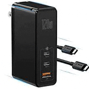 شارژر دیواری فست شارژ  Baseus Gan2 pro quick 2c 2c +2u CCGAN2P-LO1 QC4 PD توان 100 وات همراه کابل