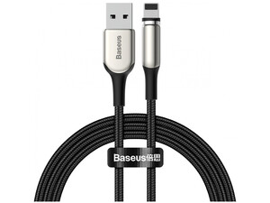 کابل شارژ لایتنینگ مگنتی یک متری با توان 2 آمپر بیسوس Baseus magnetic USB cable Lightning 2A 1m CALXC-H01