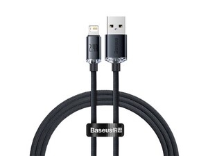 کابل لایتنینگ 1.2 متری بیسوس Baseus CAJY000001 Crystal Shine 1.2m Lightning Cable
