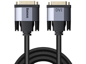 کابل تبدیل دی‌وی‌آی 2 متری بیسوس Baseus Enjoyment 2K DVI To DVI Cable CAKSX-R0G