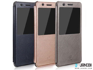 کیف چرمی بیسوس Baseus Leather S view Cover For Samsung Galaxy Note 7