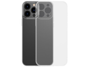قاب محافظ شیشه‌ای مات آیفون 13 پرومکس 6.7 اینچ بیسوس Baseus iP13 Pro Max Protective Case ARWS000802