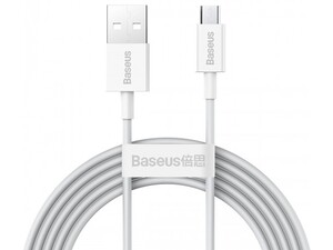 کابل شارژ سریع میکرویواس‌بی به یواس‌بی 2 متری بیسوس Baseus 2A USB to Micro USB Superior Series Fast Charging Data Cable CAMYS-A02