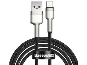 کابل تایپ سی شارژر سریع هوآوی 66 وات بیسوس Baseus Cafule Series Metal Data Cable USB to Type-C 2m CAKF000101