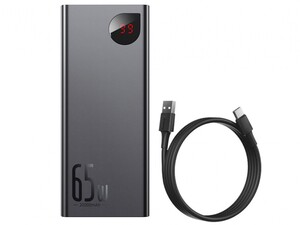 پاوربانک شارژ سریع بیسوس Baseus Adaman Metal Digital Display 65W 20000mAh
