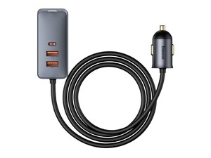 شارژر فندکی 4 پورت بیسوس مدل Baseus Share Together Car Charger 120W CCBT-A0G