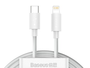 پک دوتایی کابل لایتنینگ به تایپ سی بیسوس Baseus Simple Wisdom Data Cable Kit USB-C to iP PD 20W 1.5m