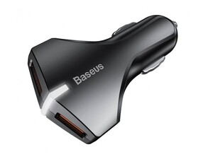 شارژر فندکی سریع بیسوس Baseus C0331 Rocket Dual-USB Car Charger