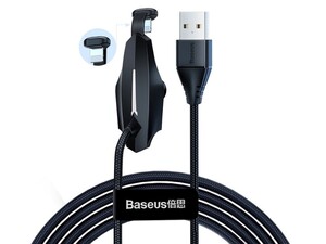 کابل گیمینگ لایتنینگ بیسوس Baseus Colorful Suction Mobile Game Data Cable USB For iP 1.5A 2m