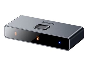 سوییچ دو پورت اچ دی ام آی بیسوس Baseus CAHUB-BC0G Matrix HDMI Splitter