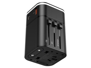 شارژر دیواری سریع دو پورت چندشاخه بیسوس Baseus JY-302PD Removable 2in1 Universal Adapter