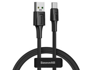 کابل شارژ سریع و انتقال داده تایپ سی بیسوس Baseus White Series VOOC Type-C Cable 1M