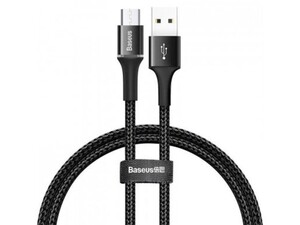 کابل شارژ سریع و انتقال داده میکرو یو اس بی بیسوس Baseus Halo Micro USB Cable 25cm