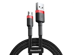 کابل شارژ و انتقال داده میکرو یو اس بی بیسوس Baseus Cafule Micro USB Cable 3m