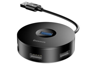 هاب آداپتور یو اس بی بیسوس  Baseus Round Box Hub Adapter USB to USB C30A-03
