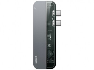 هاب آداپتور چندکاره مک بوک پرو بیسوس Baseus Multifunctional HUB Adapter