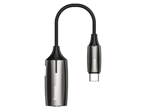 مبدل تایپ سی به تایپ سی و صدا بیسوس Baseus Type-C To Type-C&amp;3.5MM Adapter L60