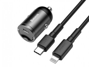 شارژر فندکی سریع با کابل بیسوس Baseus Tiny Star Mini pps Quick Charger Suit