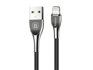 کابل شارژ و انتقال داده لایتنینگ بیسوس Baseus Mageweave Lightning Cable 1m