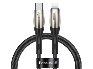 کابل شارژ سریع لایتنینگ به تایپ سی بیسوس Baseus Horizontal Lightning to Type-C Cable 2m