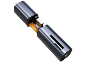 کارتخوان تایپ سی و یو اس بی بیسوس Baseus Mini-cabin Card Reader