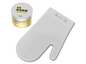 دستکش و ژل تمیزکننده بیسوس Baseus Car Cleaning Kit