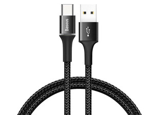 کابل شارژ و انتقال داده تایپ سی بیسوس Baseus CATGH-A01 Data Cable Type-C 50cm