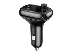 شارژر فندکی سریع با قابلیت پخش موسیقی و تماس بیسوس Baseus T-Typed Wireless MP3 Charger S-13