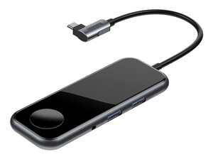 مبدل تایپ سی چندمنظوره و شارژر وایرلس اپل واچ بیسوس Baseus Superlative Multifunctional HUB