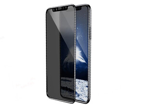محافظ صفحه نمایش شیشه ای حفظ حریم شخصی بیسوس آیفون Baseus Anti-Peeping Privacy Glass Film Apple iPhone X/XS