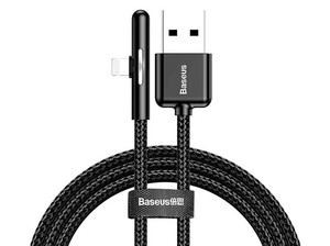 کابل لایتنینگ بیسوس Baseus Iridescent Lamp Game Cable Lightning 1m