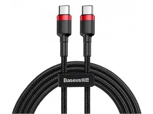 کابل شارژ سریع و انتقال داده تایپ سی بیسوس Baseus Cafule Type-C PD2.0 Cable 2m