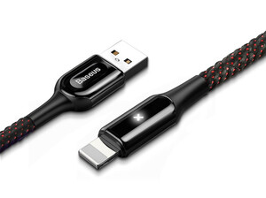 کابل لایتنینگ هوشمند بیسوس Baseus X-shaped Lightning Cable 50cm