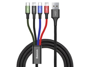 کابل 4 سر بیسوس Baseus Rapid series 4 in 1 Cable