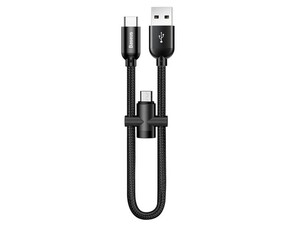 کابل دو سر میکرو یو اس بی و تایپ سی بیسوس Baseus U-shaped portable data cable