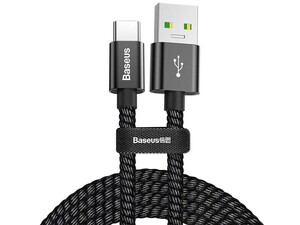 کابل شارژ سریع و انتقال داده بیسوس  Baseus Double Fast Charging Type-C Cable 1m 5A