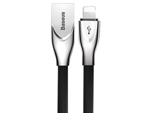 کابل شارژ و انتقال داده لایتنینگ بیسوس Baseus Zinc Alloy Lightning Cable