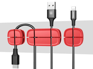 گیره نگهدارنده کابل بیسوس Baseus Cross Peas Cable Clip