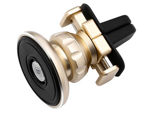 پایه نگهدارنده آهن ربایی و خوشبوکننده بیسوس Baseus Gold Aromatizing Car Mount