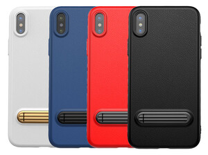 قاب محافظ بیسوس آیفون Baseus Happy Watching Supporting Case Apple iPhone X