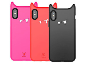 محافظ ژله ای بیسوس آیفون Baseus Devil Baby Case Apple iPhone X