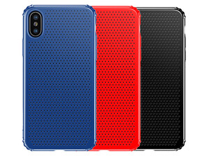 محافظ ژله ای بیسوس آیفون Baseus Small Hole Case iPhone X