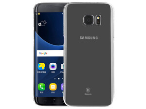 قاب محافظ شیشه ای سامسونگ Baseus Sky Case Samsung Galaxy S7 Edge